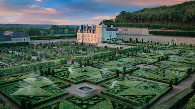 The gardens of the Chateau de Villandry in France’s Loire Valley will be ablaze with more than 2,000 candles this summer.