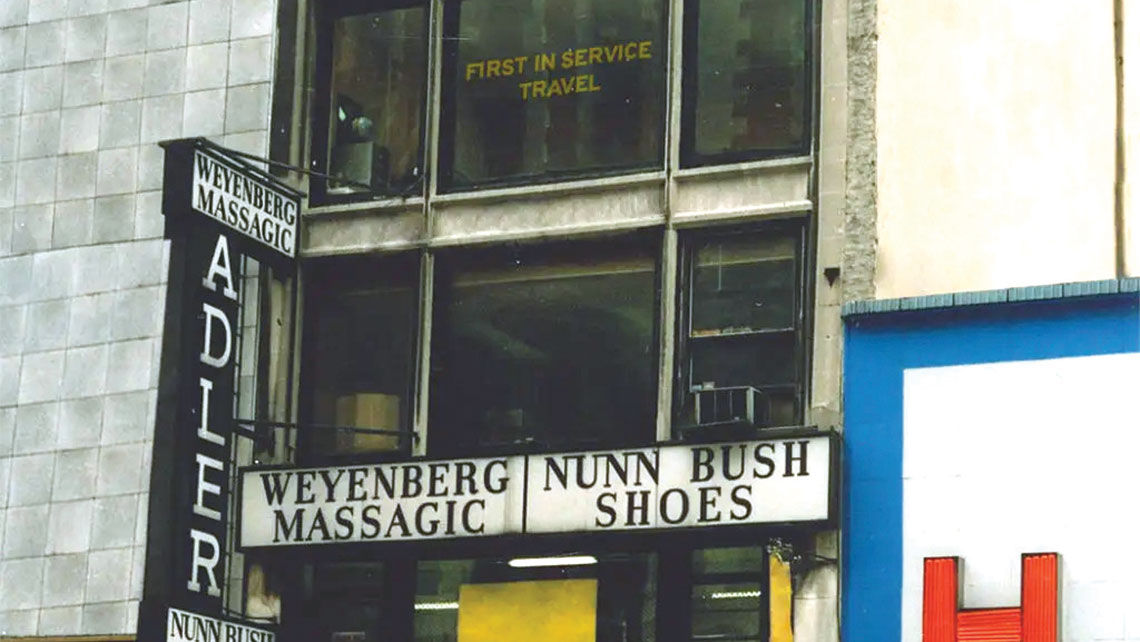 First in Service’s New York headquarters in 1992.