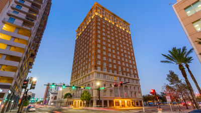The Floridan Palace Hotel is in Tampa's North Downtown (NoDo) neighborhood.