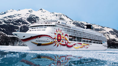 The Norwegian Sun in Alaska.