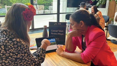 Travel advisors and supplier reps took advantage of networking opportunities at Proud Experiences.