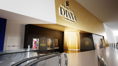 "Princess Diana:  A Tribute Exhibition" is a 10,000-square-foot attraction opening next month at the Shops at Crystals on the Las Vegas Strip.