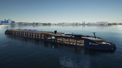 Transcend's accommodations will be flexible, enabling guests to convert adjoining cabins into a suite.