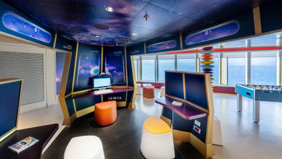 The Junior Club on the MSC Seascape is one of several spaces for kids.