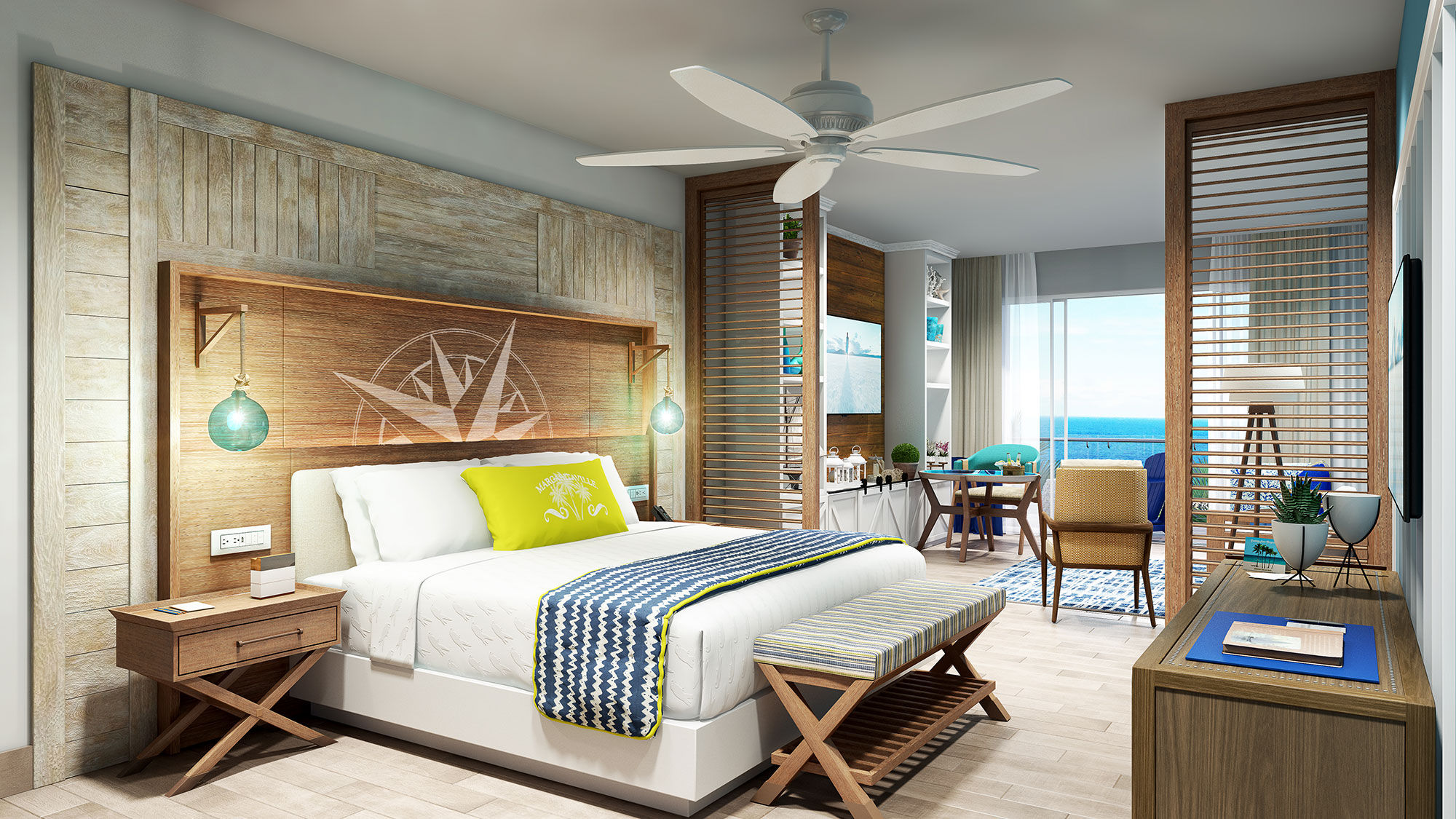 The Oceanfront Paradise Studio will be one of the room categories at the new resort.