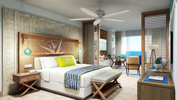 The Oceanfront Paradise Studio will be one of the room categories at the new resort.