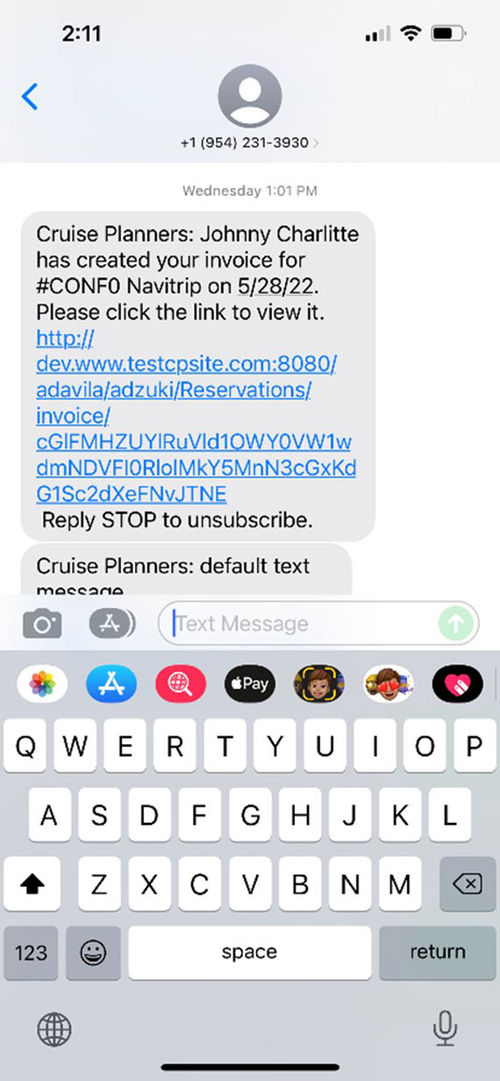 Cruise Planners introduces text message service for travelers