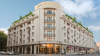 Select accommodations at the 283-room InterContinental Athenee Palace Bucharest will showcase views of Ateneului Park and the Romanian Athenaeum.