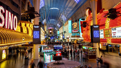 Additional security measures have been installed at the Fremont Street Experience attraction in downtown Las Vegas.