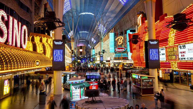Additional security measures have been installed at the Fremont Street Experience attraction in downtown Las Vegas.