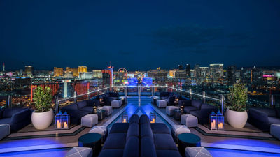 Ghostbar, an indoor-outdoor space on the 55th floor of the Palms, will reopen this month.