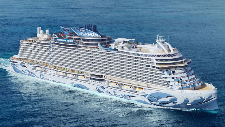 Norwegian Cruise Line's newest ship, the Norwegian Prima.