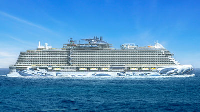 The Norwegian Prima, Norwegian Cruise Line's newest ship.