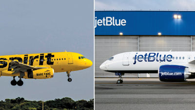 Justice Department lawyer Edward Duffy said if JetBlue absorbs Spirit, it would cut the ultralow-cost carrier share of the market by half, raising fares 30%.