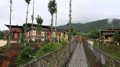 A portion of the Trans Bhutan Trail, which will reopen on Sept. 28 to travelers after it had been closed for more than 60 years.
