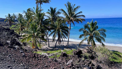Pohue Bay is now protected as part of Hawaii Volcanoes National Park.