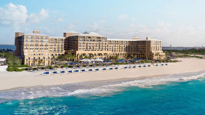 The current Ritz-Carlton will be renamed the Kempinski Hotel Cancun.