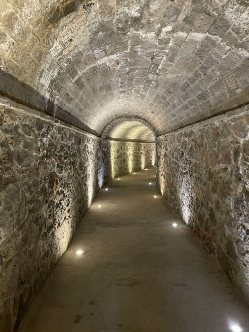 Tunnels that date back to the 16th century pass below the Banyan Tree Puebla.