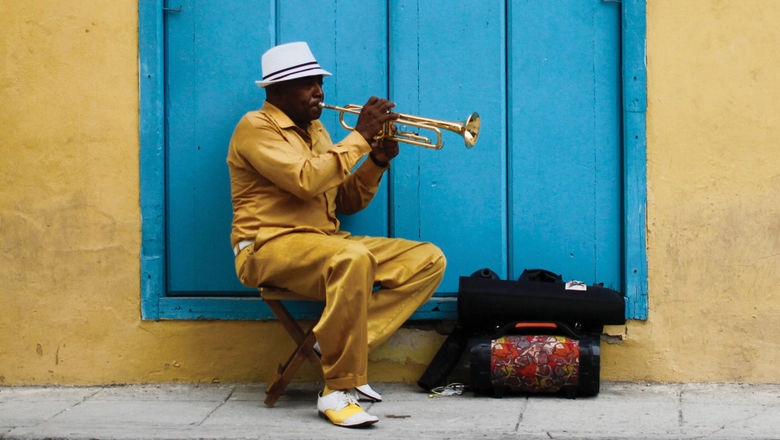 A trumpet player in Cuba. EF Go Ahead Tours is relaunching its 10-day itinerary to Cuba in January 2023.