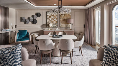 Silversea is adding four categories of suites to the Endeavour, bringing the total number of categories to seven.