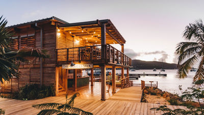 The Quarter Deck promises to be a popular gathering spot at Bitter End Yacht in the BVI.