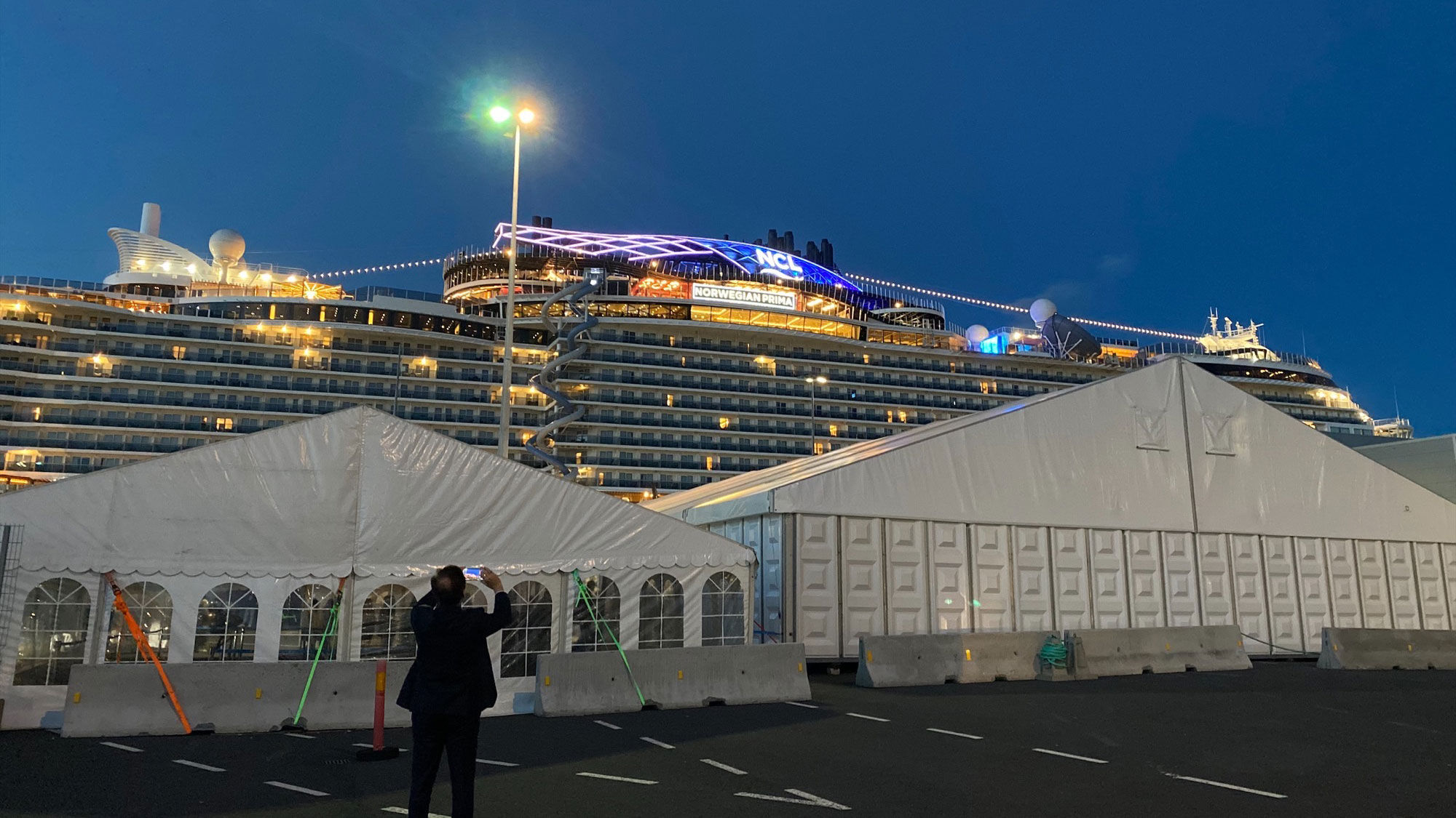 The Norwegian Prima sailed its inaugural voyage out of Reykjavik, Iceland, on Aug. 27.