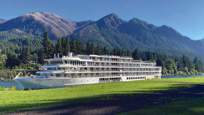 The river portion of American Cruise Line's 15-day National Parks & Legendary Rivers itinerary will be onboard the American Harmony.