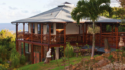 Guests of the Bamboo Eco Hale near Haiku have exclusive access to a trail leading to a hidden waterfall.