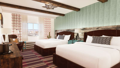 A rendering of a room in the Cowboy Kitsch Collection to open next year at the Silverton Casino Hotel in Las Vegas.
