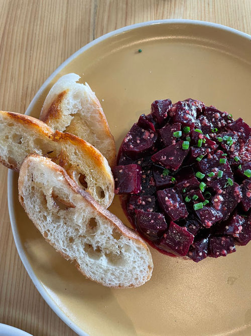 Beet tartar at Hambrusia.