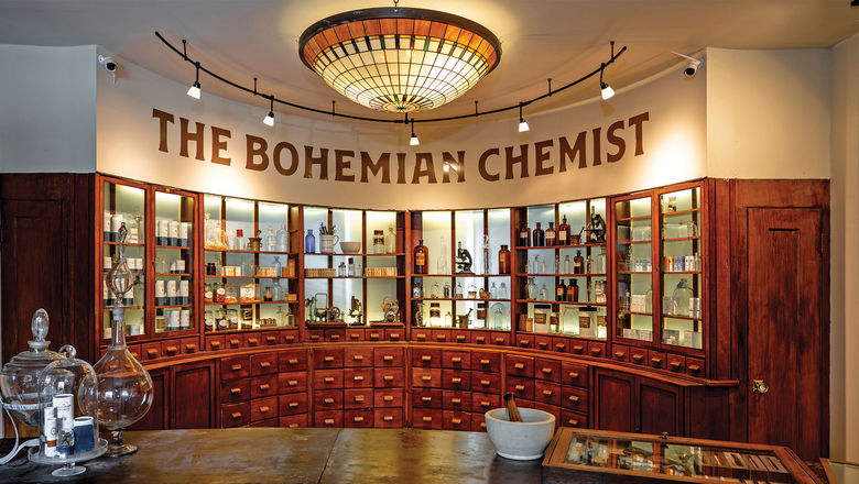 The Bohemian Chemist is the on-site dispensary at the Madrones hotel in Philo, Calif.