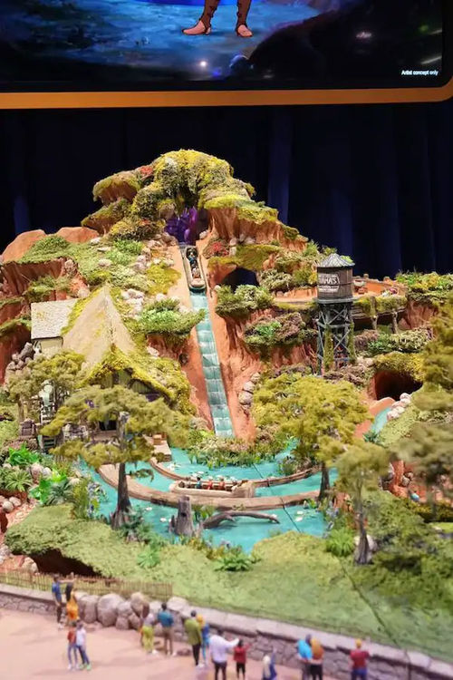 Tiana Bayou's adventure is to re-intoxicate Splash Mountain.  It is scheduled to open in 2024.