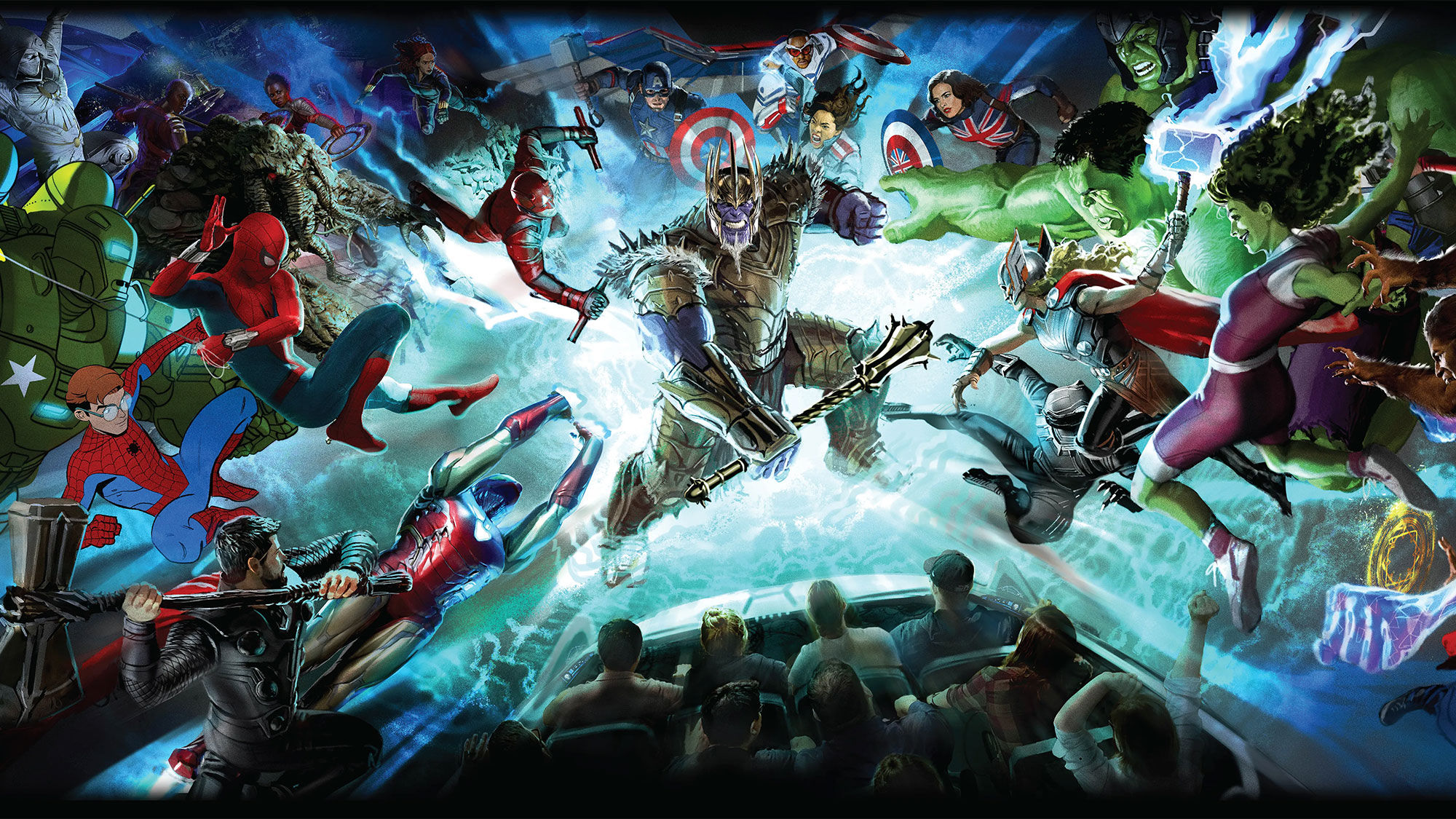 A new family attraction will see guests join the Avengers in battle at Avengers Campus in Disney California Adventure.