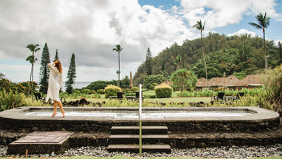 The spa at Hana-Maui Resort is a special place amplified by its surroundings.
