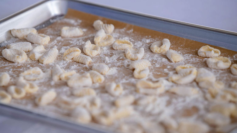 Gnocchi rolled as part of a cooking class led by chef Nina Compton for the Flavors of Malliouhana series in Anguilla.