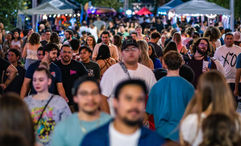 First Friday draws thousands of people to enjoy art, crafts, music and food in Las Vegas’ Arts District.