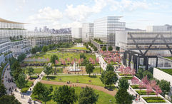 A rendering of the Fox Park development in Denver.