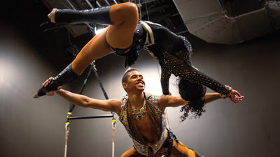 "The Most Magnificent Circus" will feature aerial performances using a trapeze, chandelier, hoop, ladder and mirrors.