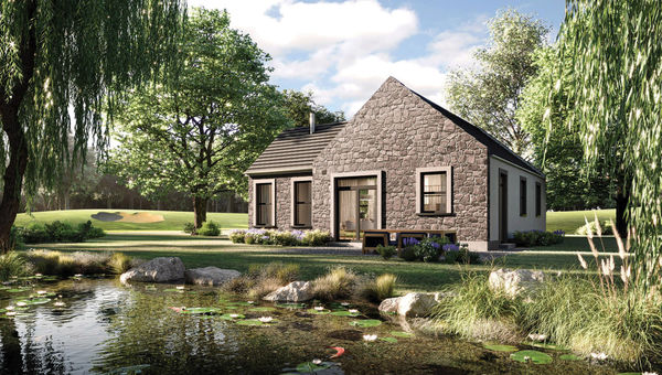A rendering of the Teviot Cottage, part of expansion plans at the Schloss Roxburghe Hotel & Golf Course. A rendering of the Teviot Cottage, part of expansion plans at the Schloss Roxburghe Hotel & Golf Course.