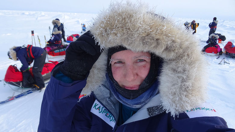 Felicity Aston in 2012 became the first person to cross Antarctica by muscle power alone.