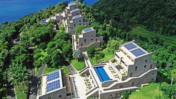 The Coulibri Ridge resort. The Coulibri Ridge resort.