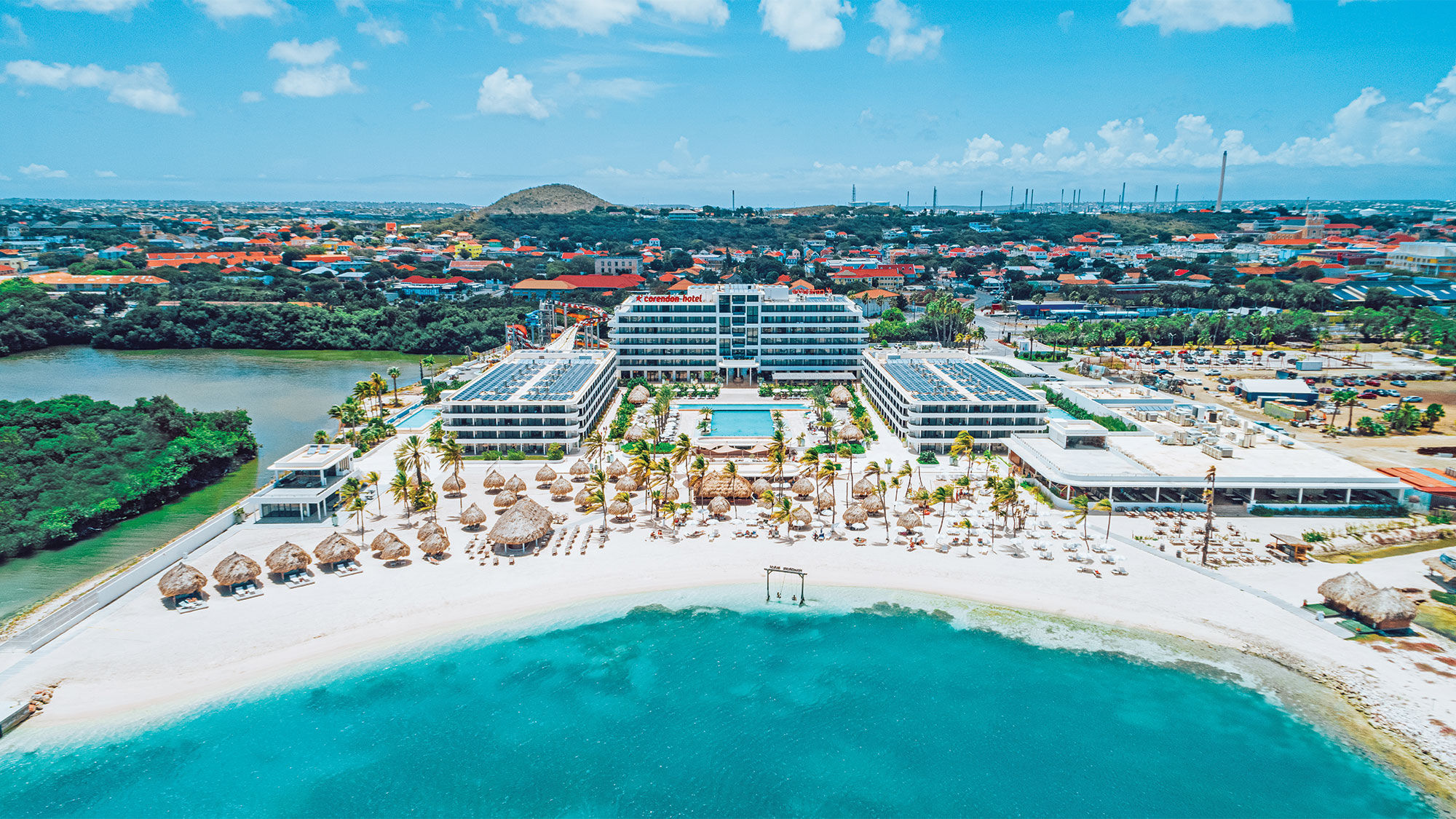 The Mangrove Beach Corendon Curacao All-Inclusive Resort has the largest room count of any property on the island.