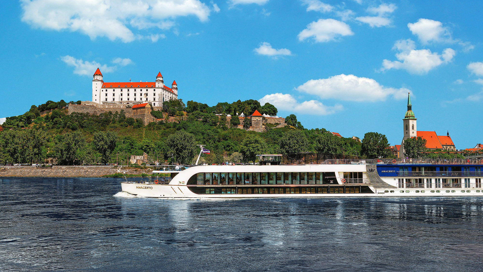 The AmaCerto is one of the ships that will sail AmaWaterways' Seven River Journey in Europe in 2023