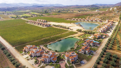 El Cielo Winery & Resort sits among 86 acres of vineyards.