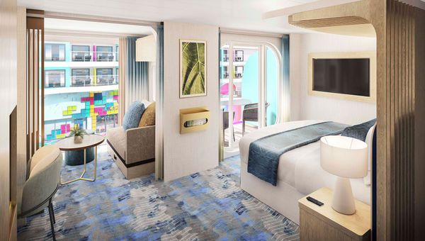 The Surfside Family Suite on Icon of the Seas.