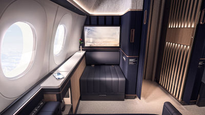 Lufthansa will introduce first-class suites with nearly floor-to-ceiling partitions as soon as next year.