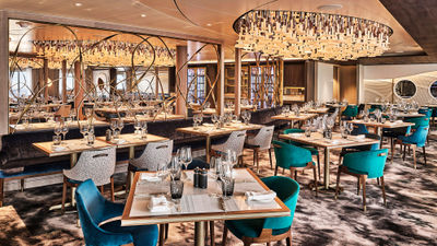 The Restaurant will be the main dining venue on the Silver Endeavour.