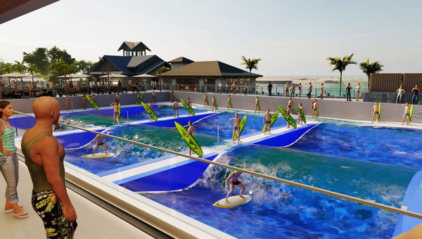 The Wai Kai Wave will enable surfers to train.