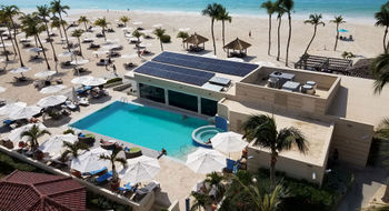 The Bucuti & Tara Beach Resort in Aruba claims to be the Caribbean's most eco-certified hotel.