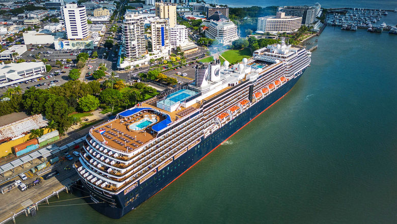 Holland America Line's Westerdam arrived in Cairns, Australia, on Nov. 3. It will homeport in Sydney for part of its 2022-23 Australia/New Zealand season.